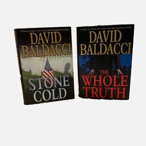 Bundle of 2, 1st edition novels by David Baldacci.  Like new.  Fiction